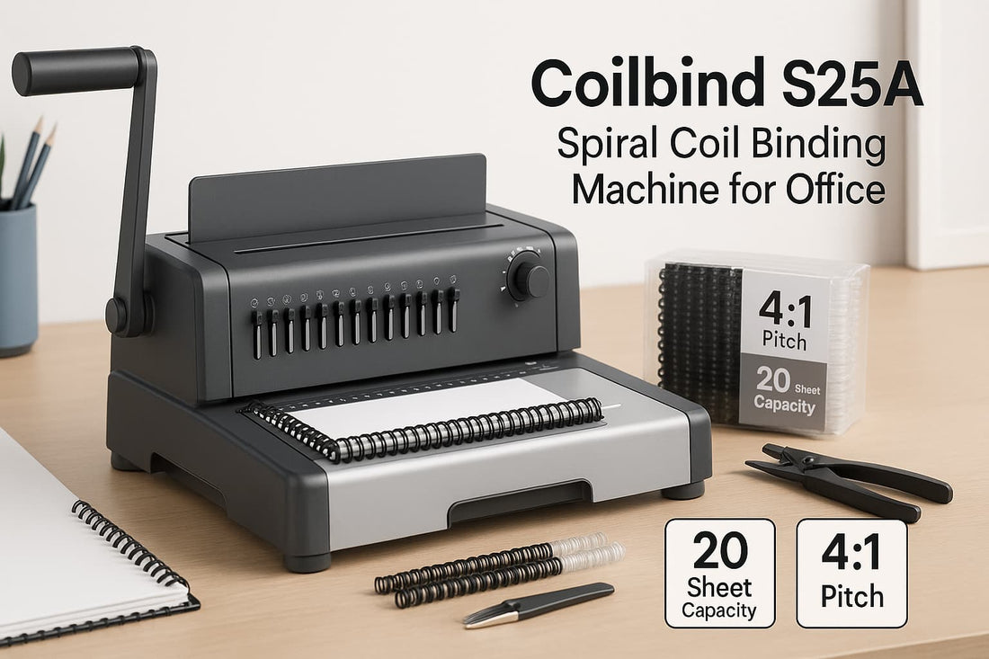 spiral binding machine for office reports